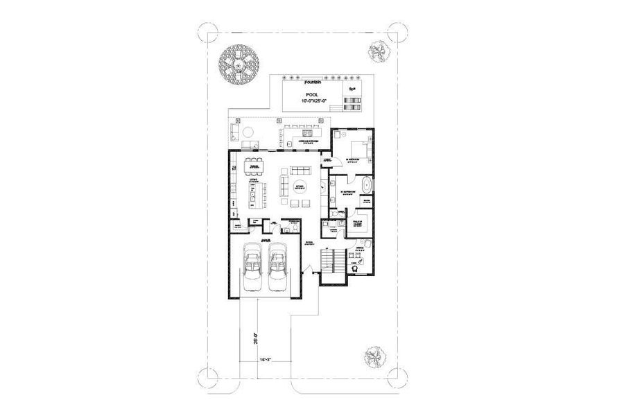 2D floor plan layout of this home in , Keller, TX (Image 6). 2D floor plan layout of this home in , Keller, TX (Image 6).