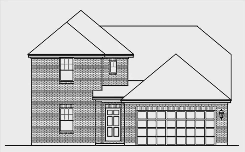 Representative rendering of the exterior for the Heathbrook by Cambridge Homes (Image 3).