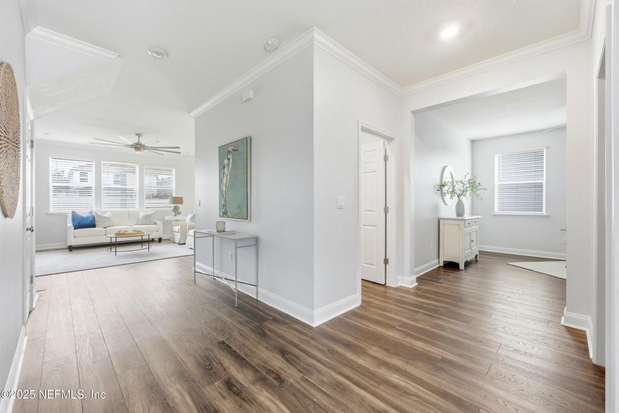 Spacious, unfurnished interior of a new home in , St. Augustine (Image 24).