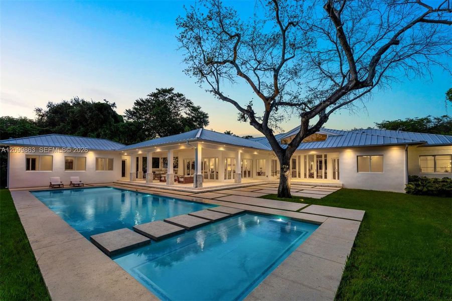 Exterior details and patio area of a home in , Pinecrest (Image 18). Exterior details and patio area of a home in , Pinecrest (Image 18).