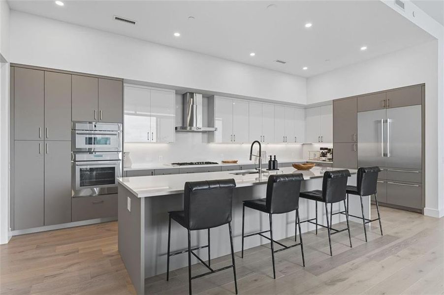 Furnished interior view inside a new home in The Dillon Buckhead, Atlanta (Image 33).