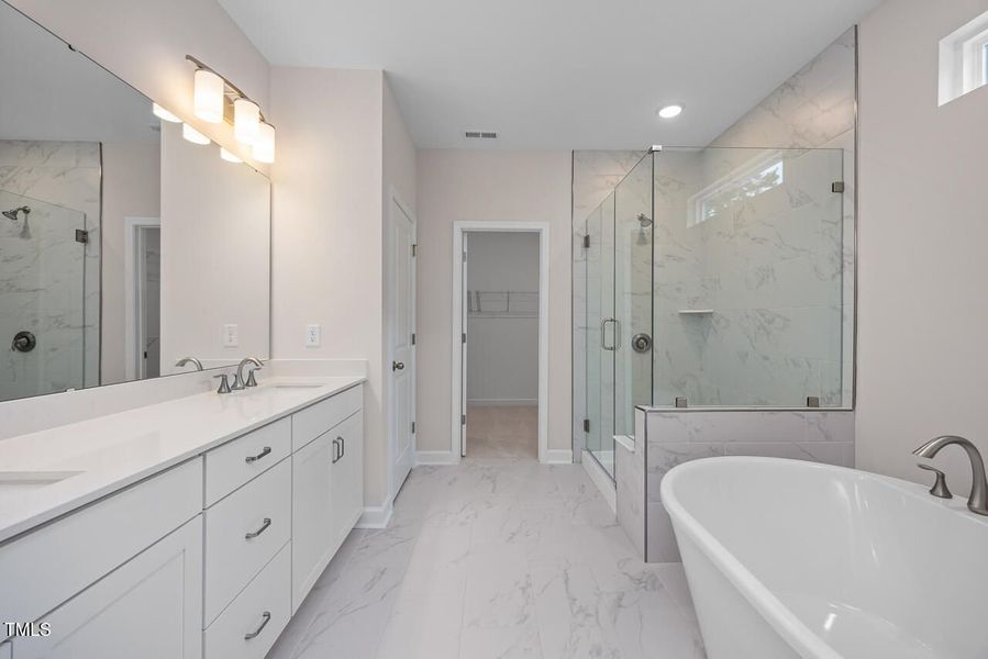 Furnished interior view inside a new home in Sage on North Main, Wake Forest (Image 8).