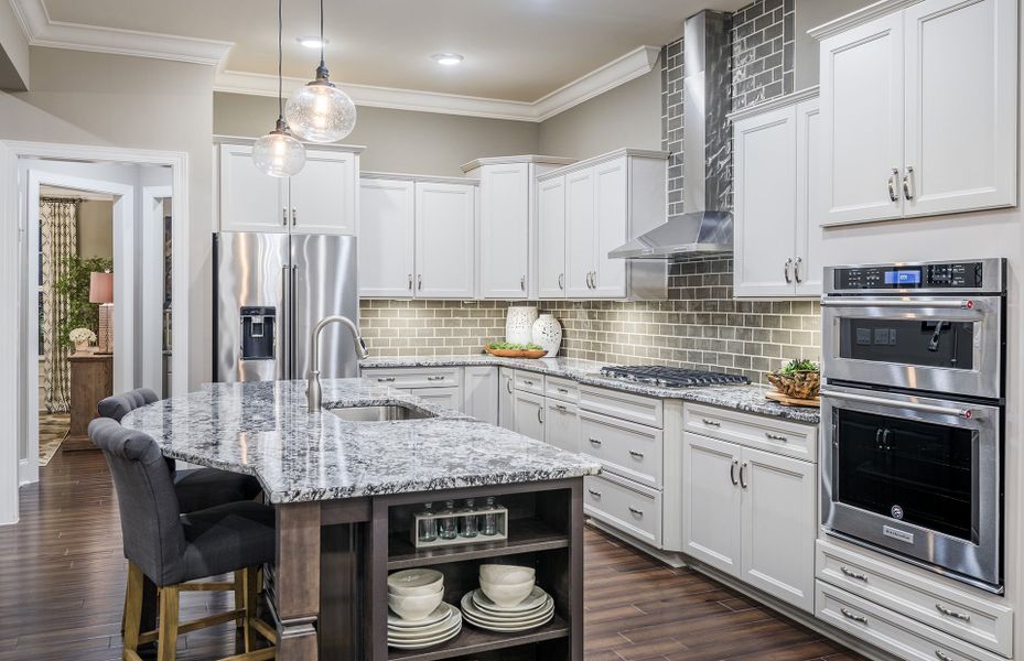 Large Open Kitchen in new home construction at Willow Ridge Nolensville (Williamson County)