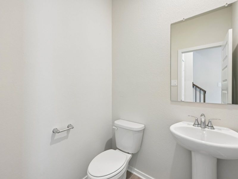 Furnished interior view inside a new home in Pinewood Trails - City Series, Atascocita (Image 10).