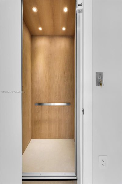 Close-up of interior finishes inside a home in , Key Biscayne (Image 21).