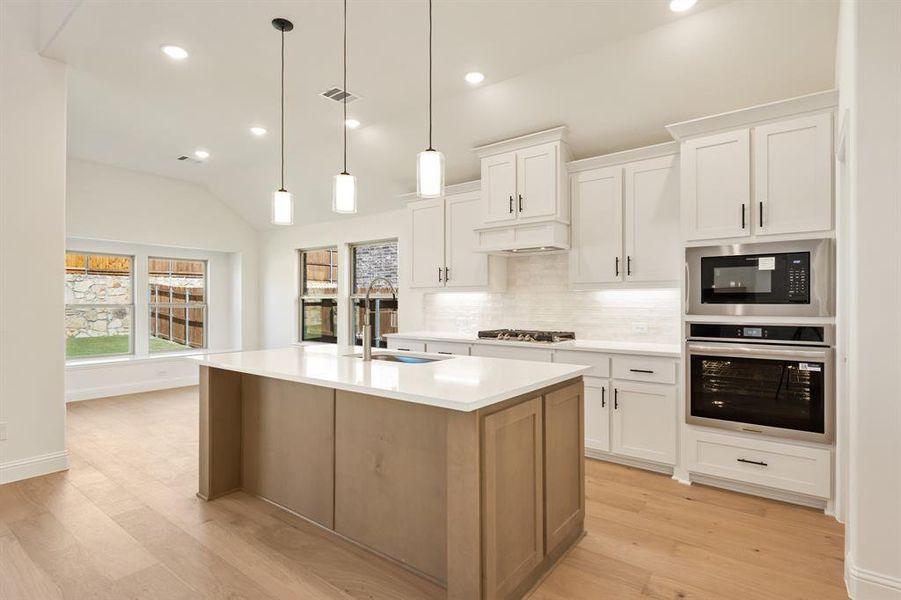 Furnished interior view inside a new home in Willow Wood Classic 50, McKinney (Image 10).