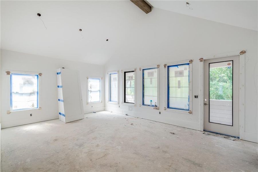In-progress construction of a new home in , Atlanta, GA (Image 12).