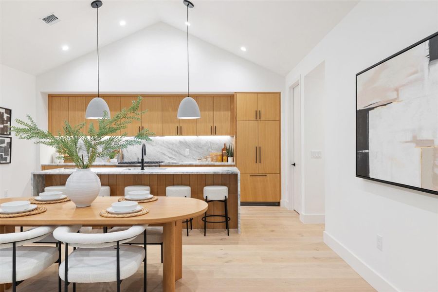 Furnished interior view inside a new home in , Austin (Image 7).