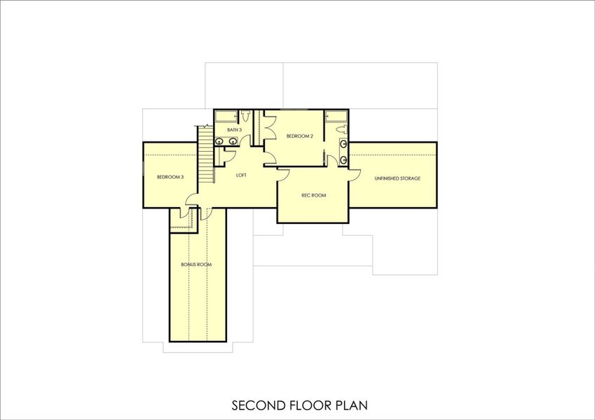 2D floor plan layout of this home in , Waxhaw, NC (Image 7).