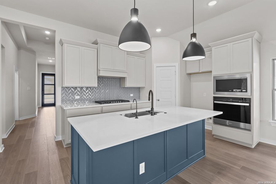 Furnished interior view inside a new home in Stillwater Ranch, San Antonio (Image 15).