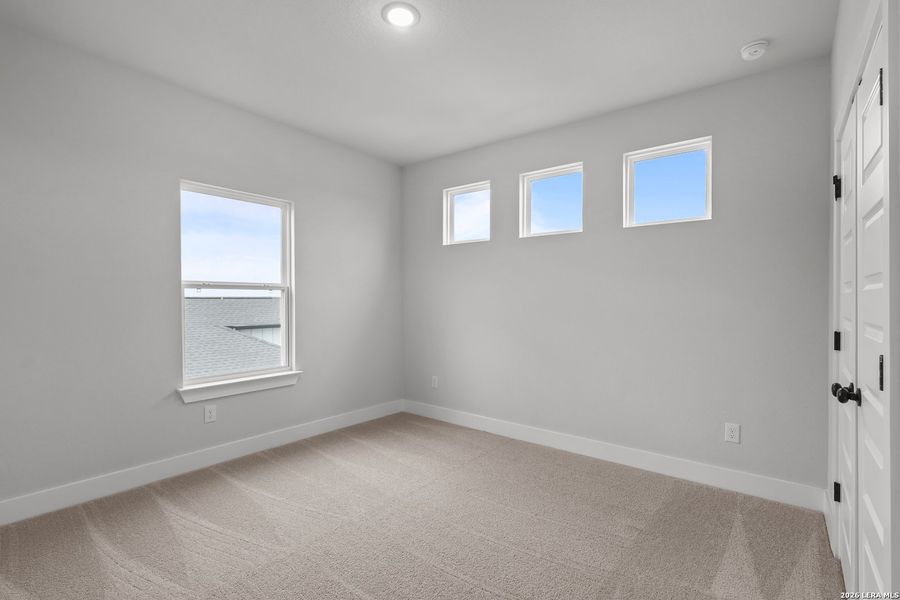 Spacious, unfurnished interior of a new home in Homestead, Schertz (Image 34). Spacious, unfurnished interior of a new home in Homestead, Schertz (Image 34).