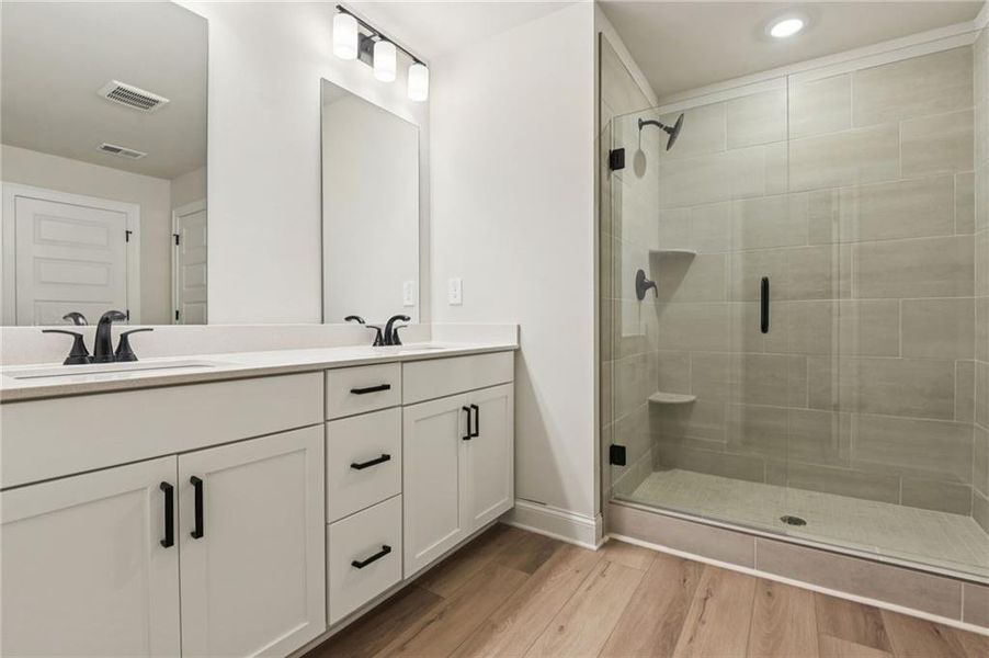 Furnished interior view inside a new home in Hemingway - Reserve Series, Cumming (Image 18).