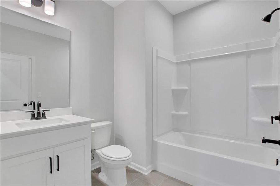 Furnished interior view inside a new home in Hillside Manor, Powder Springs (Image 10).