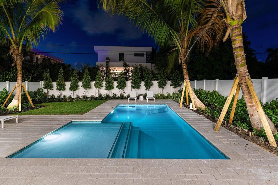 Exterior details and patio area of a home in , Delray Beach (Image 39). Exterior details and patio area of a home in , Delray Beach (Image 39).