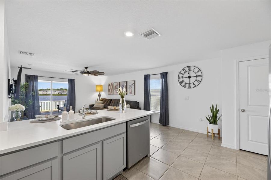 Furnished interior view inside a new home in Berry Bay, Wimauma (Image 6).