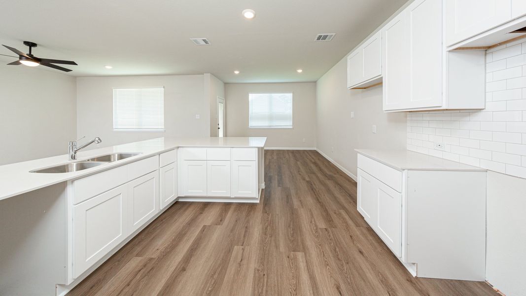 Kitchen to Dining Area
