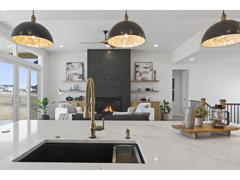 Furnished interior view inside a new home in , Severance (Image 41).