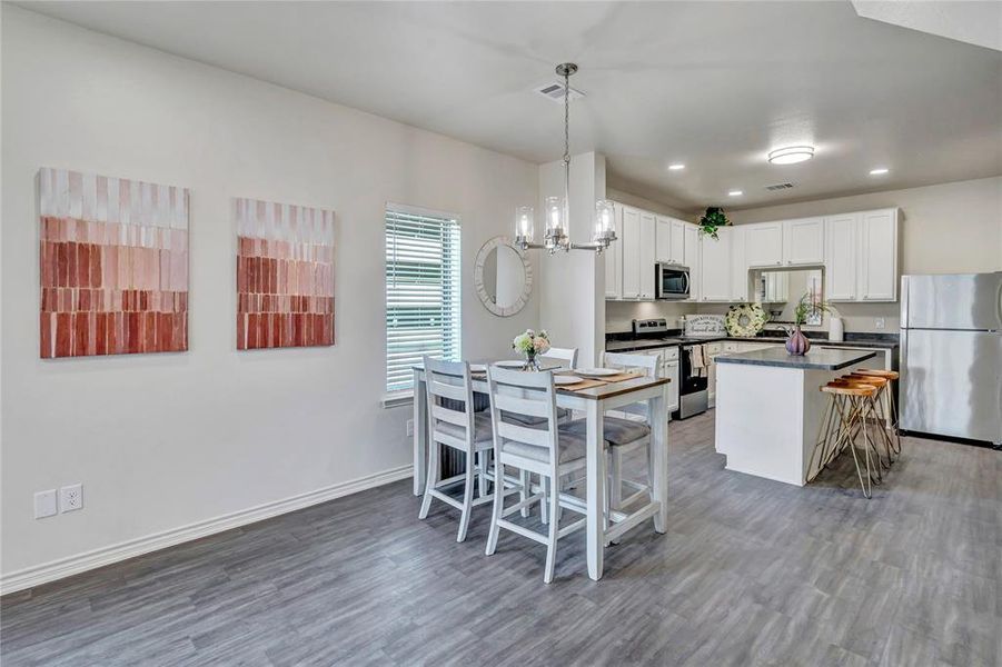 Furnished interior view inside a new home in , Fort Worth (Image 12).