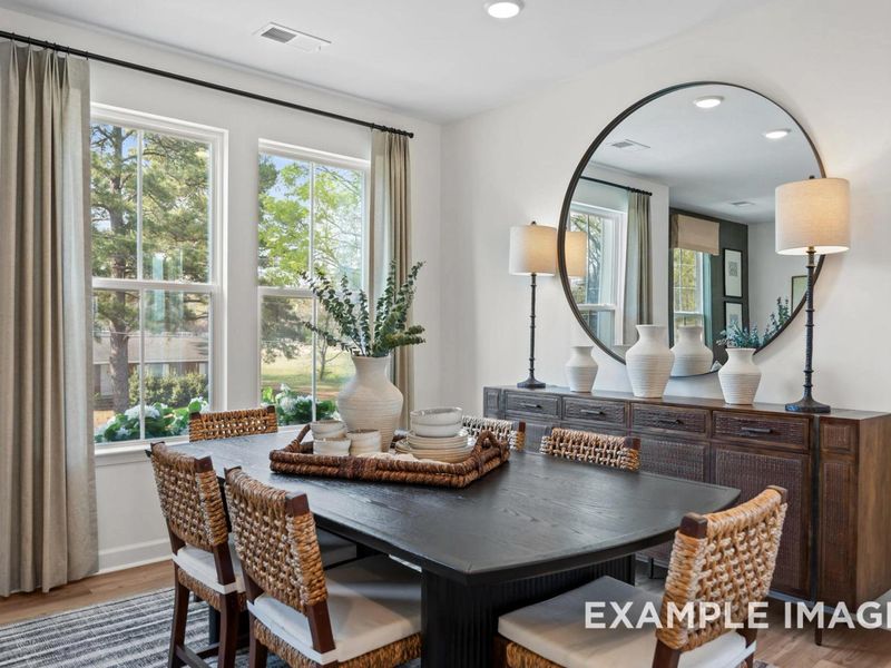Furnished interior view inside a new home in Camden Park, Knightdale (Image 12).