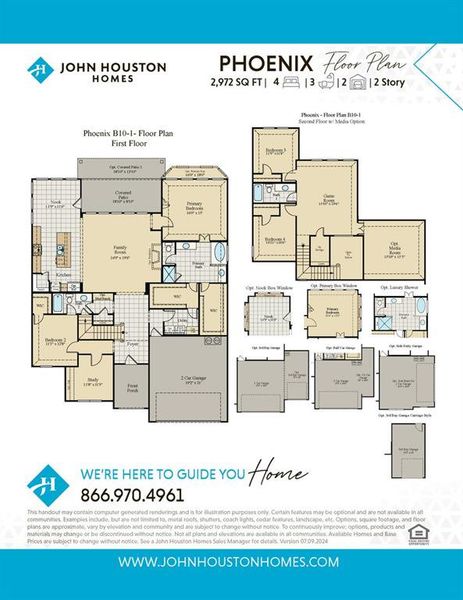 2D floor plan layout of this home in Hayes Crossing - Phase 2, Midlothian, TX (Image 5).
