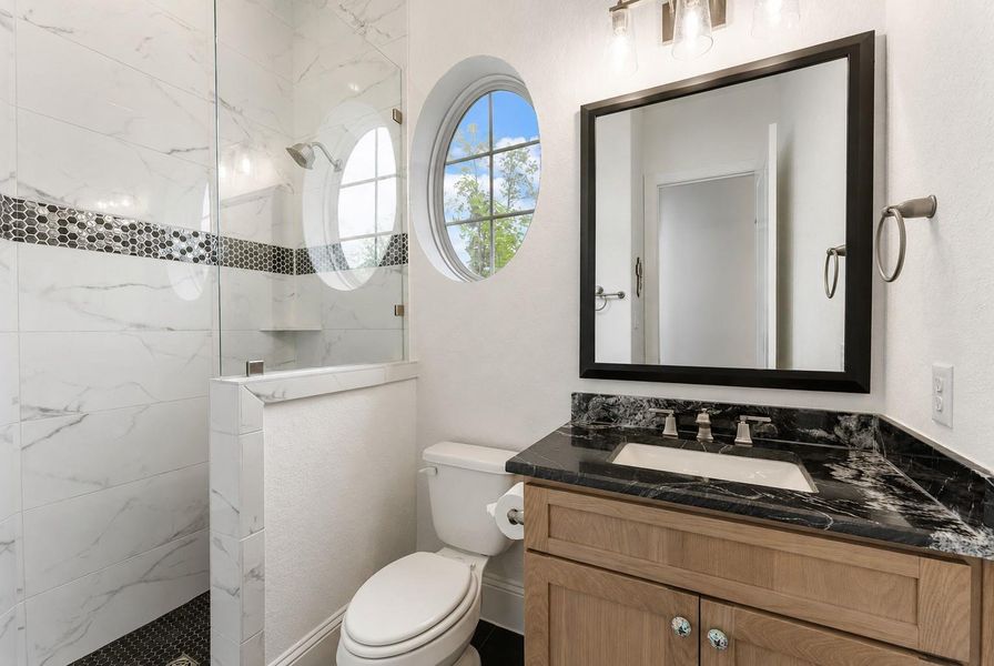 Guest bathroom.
