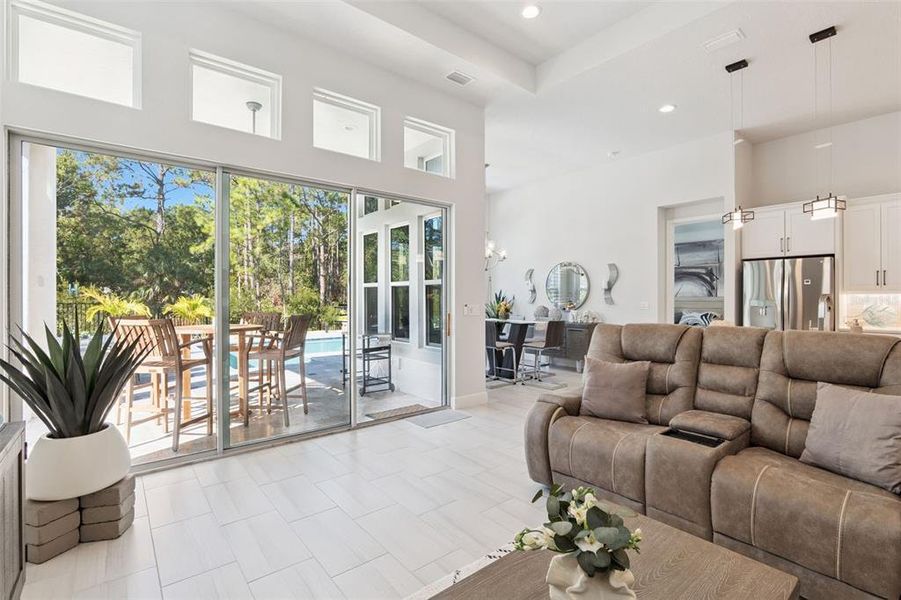 Furnished interior view inside a new home in , Port Orange (Image 14). Furnished interior view inside a new home in , Port Orange (Image 14).