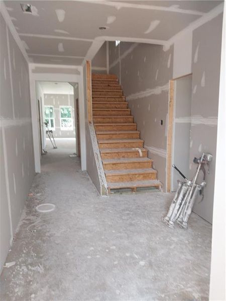 In-progress construction of a new home in Terraces at Paravel, Acworth, GA (Image 25).