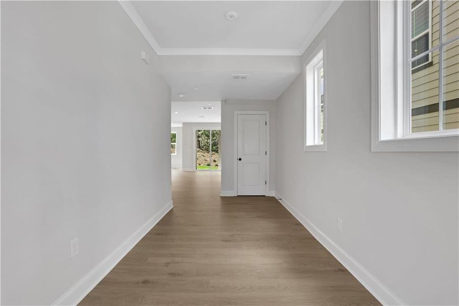 Spacious, unfurnished interior of a new home in Poppy at GreenHouse, Marietta (Image 13).