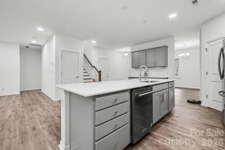 Furnished interior view inside a new home in , Charlotte (Image 14).