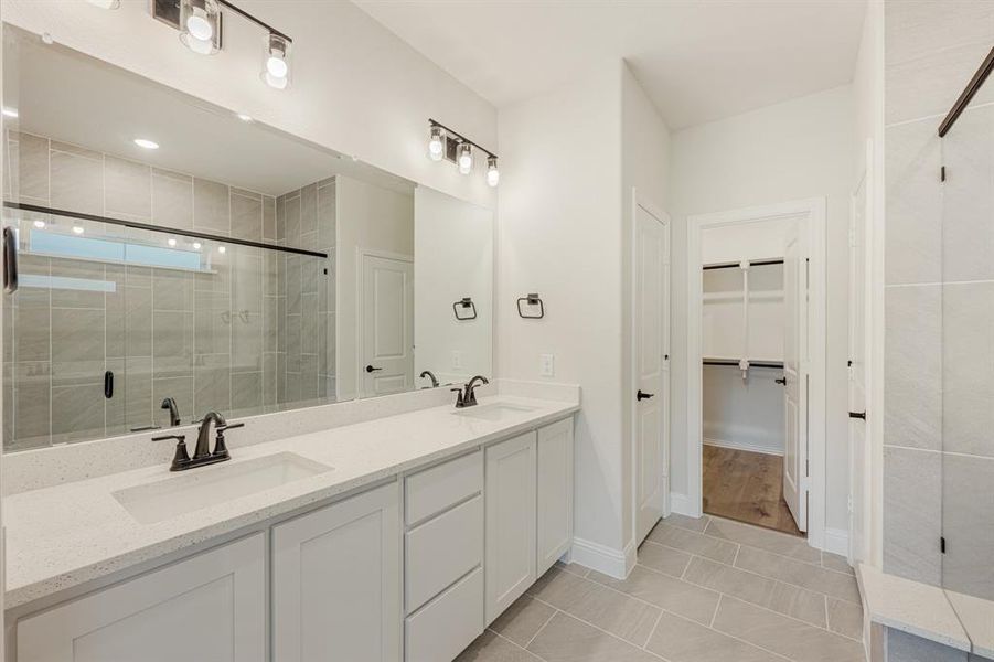 Furnished interior view inside a new home in Mockingbird Hills 60-65, Joshua (Image 16).