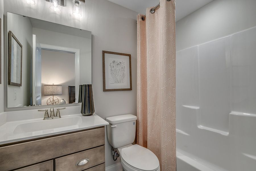 Furnished interior view inside a new home in The Oaks, Goose Creek (Image 4).