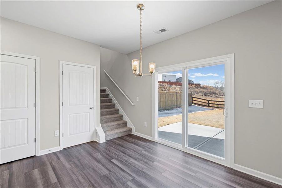 Spacious, unfurnished interior of a new home in Crossvine Estates, Braselton (Image 28).