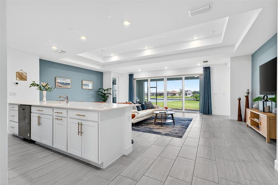 Furnished interior view inside a new home in , Englewood (Image 66). Furnished interior view inside a new home in , Englewood (Image 66).