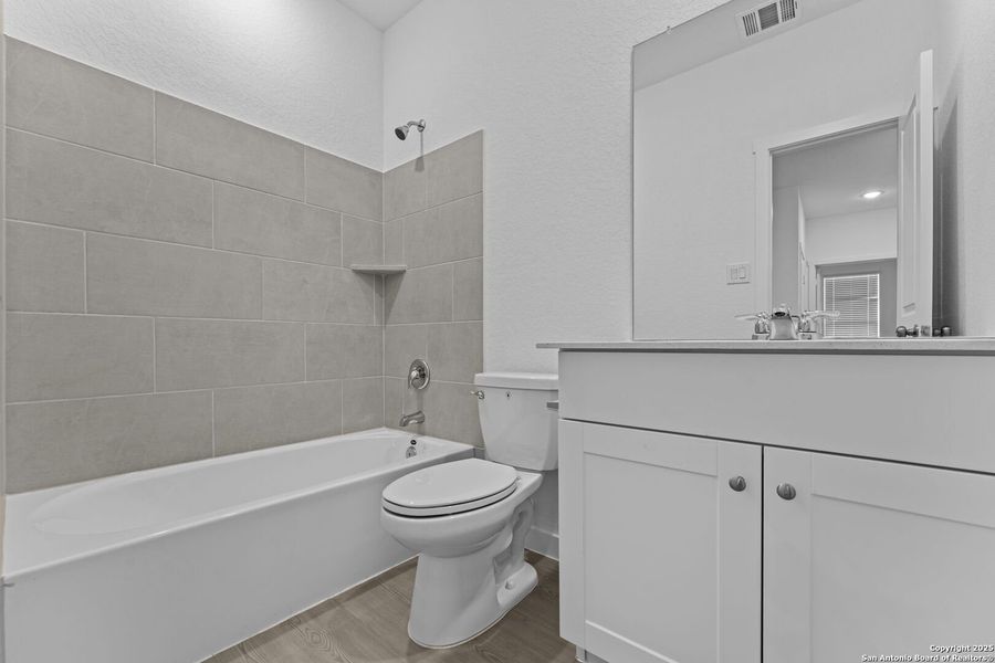 Furnished interior view inside a new home in Waterwheel: Coastline Collection, San Antonio (Image 8).