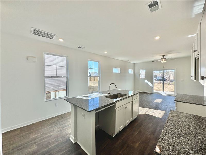 Furnished interior view inside a new home in Champions Village at Cherry Hill, Pendleton (Image 3). Furnished interior view inside a new home in Champions Village at Cherry Hill, Pendleton (Image 3).