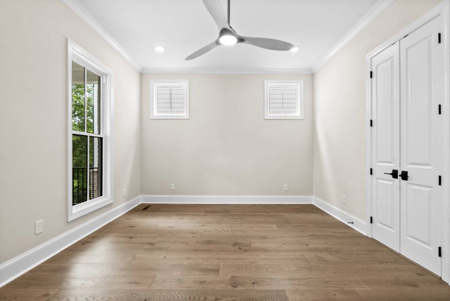 Representative unfurnished interior of a home built from the The Olmstead II by The Providence Group in Waterside Single Family, Peachtree Corners (Image 31).
