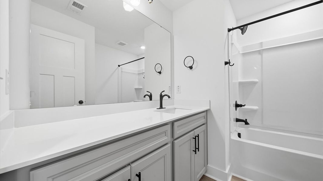 Furnished interior view inside a new home in Clayton Crossing, Arden (Image 18).
