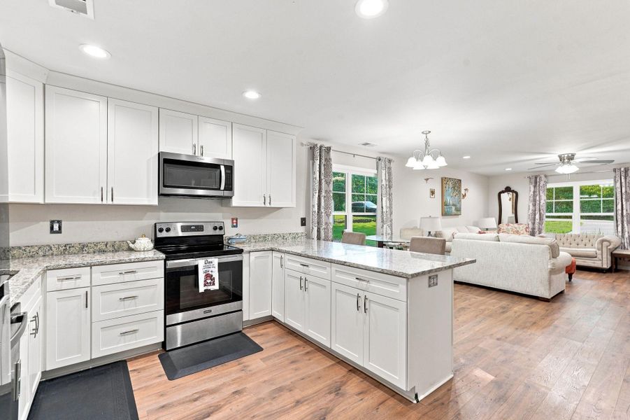 Furnished interior view inside a new home in , St. Matthews (Image 5).