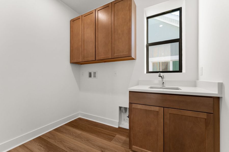 Representative furnished interior of a home built from the Cape by Mattamy Homes in Newfield - Rosette Park, Palm City (Image 11).