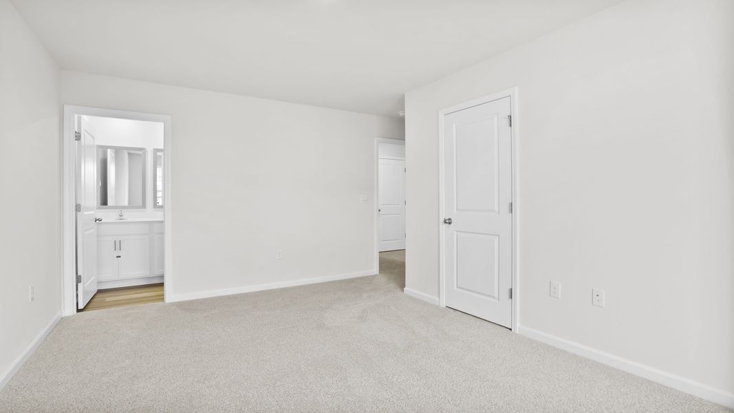 Spacious, unfurnished interior of a new home in Chestnut Ridge Townhomes, Greenville (Image 29).