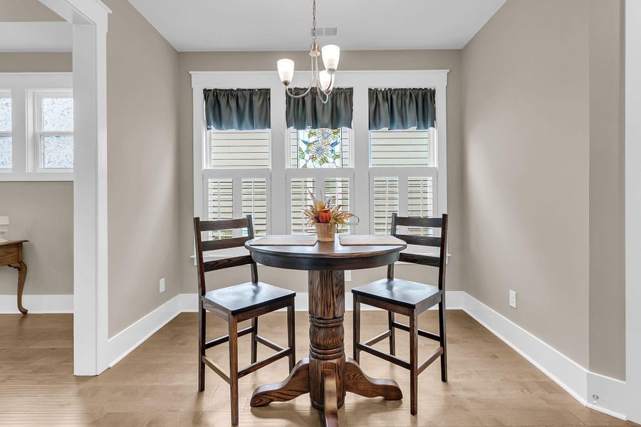 Furnished interior view inside a new home in , Summerville (Image 14).