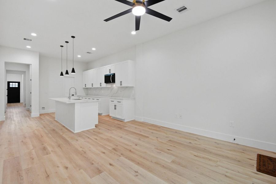 Spacious, unfurnished interior of a new home in , Houston (Image 14). Spacious, unfurnished interior of a new home in , Houston (Image 14).