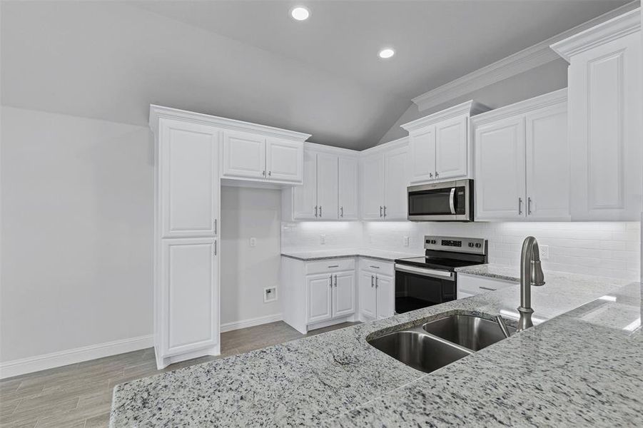 Furnished interior view inside a new home in , Springtown (Image 12).