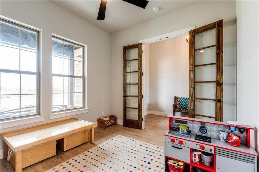 Furnished interior view inside a new home in , Godley (Image 12).