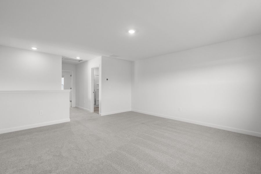 Spacious, unfurnished interior of a new home in Cypress Ridge - The Coastline Series, Longs (Image 16). Spacious, unfurnished interior of a new home in Cypress Ridge - The Coastline Series, Longs (Image 16).