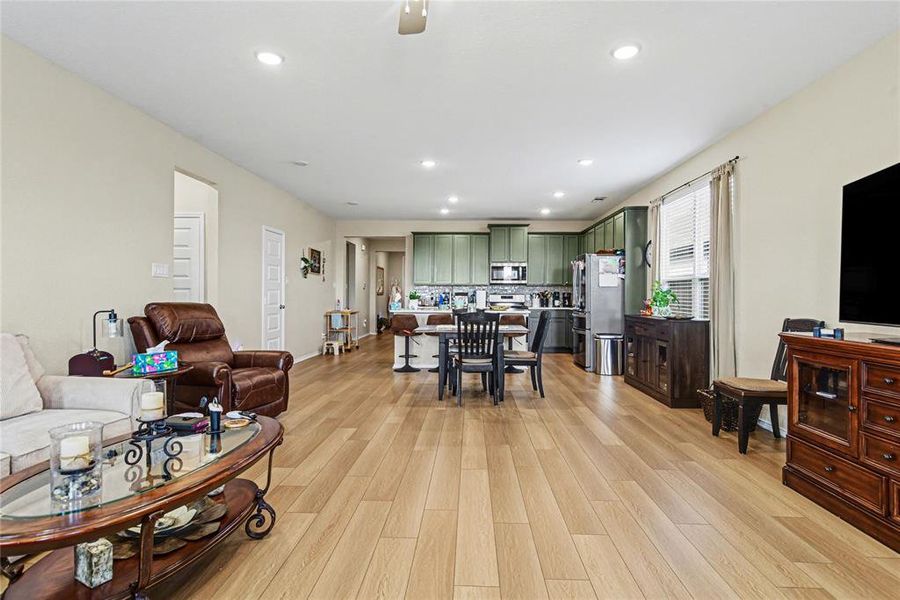 Furnished interior view inside a new home in Waterscape, Royse City (Image 15).