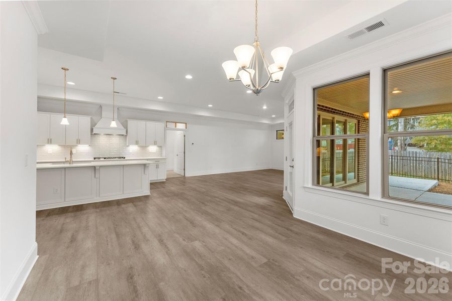 Spacious, unfurnished interior of a new home in The Courtyards on New Hope, Gastonia (Image 16). Spacious, unfurnished interior of a new home in The Courtyards on New Hope, Gastonia (Image 16).
