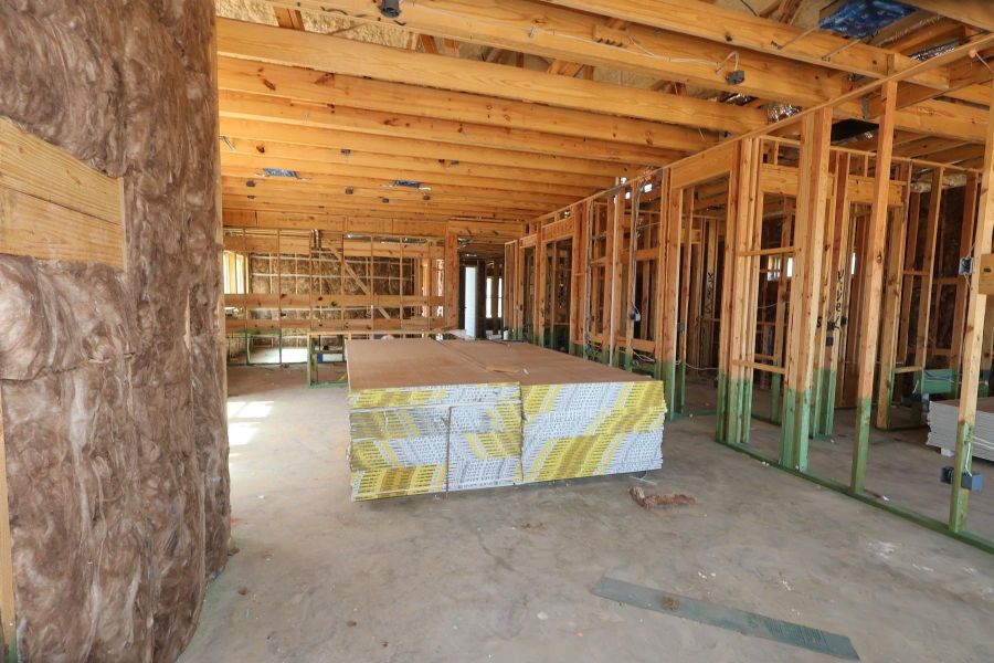 In-progress construction of a new home in Escondido - Terrace Collection, Magnolia, TX (Image 4).