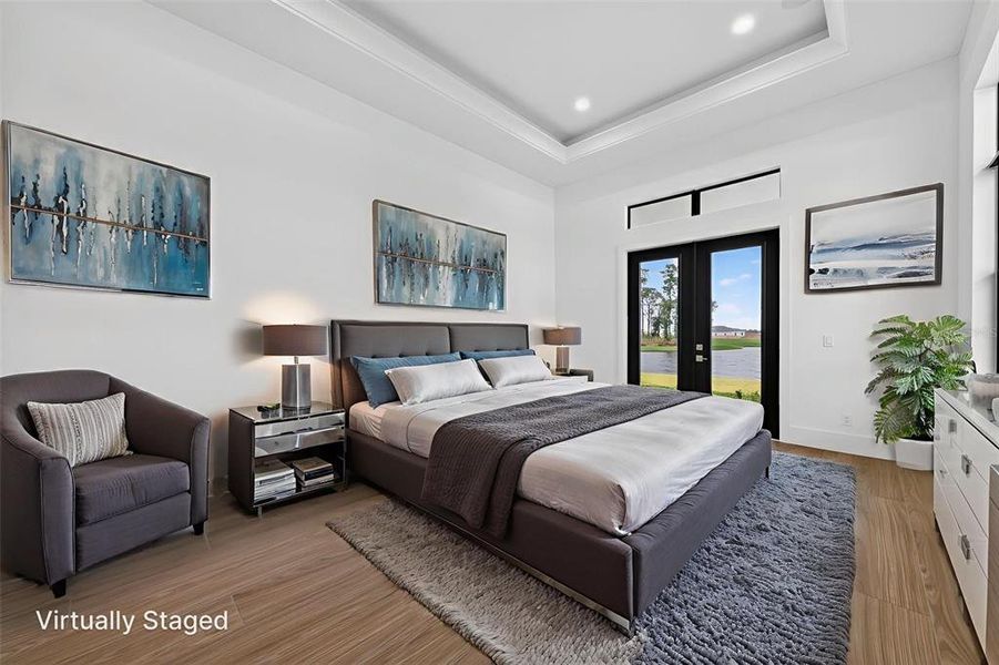 Furnished interior view inside a new home in , Sarasota (Image 12).