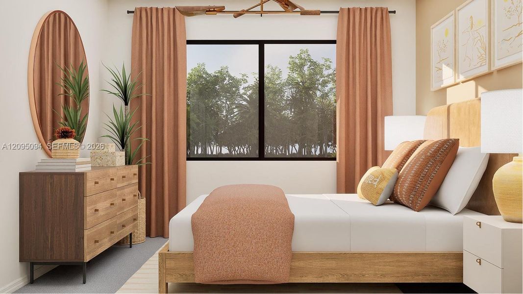 Furnished interior view inside a new home in Solterra, Sunrise (Image 6).